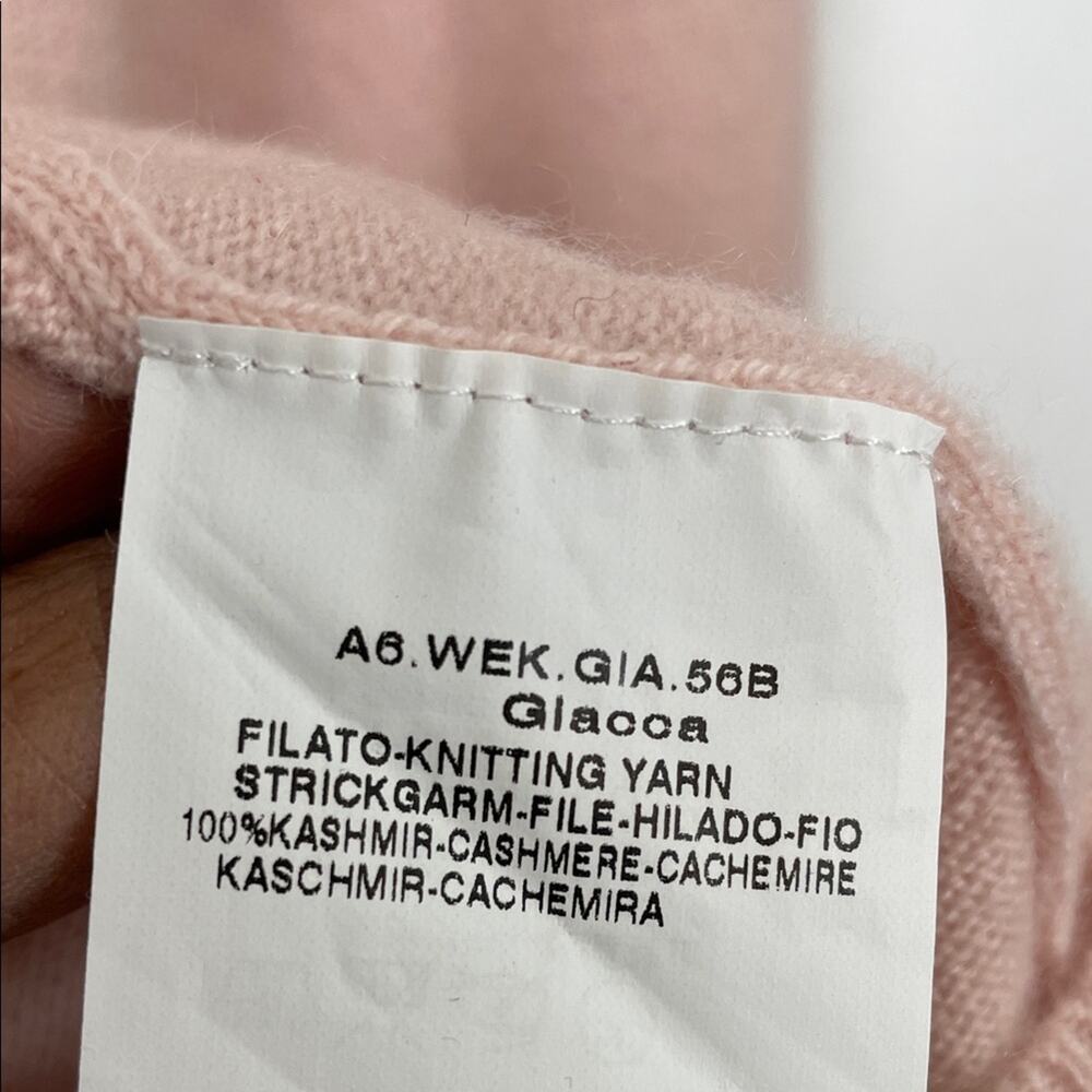 Weekend By Max Mara Cashmere Pink Embroidered Grapes Women's M Cardigan Sweater - Picture 10 of 11